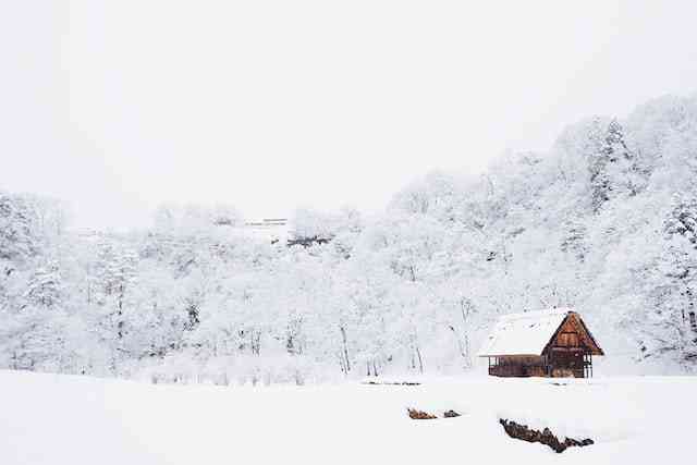 ai雪景文案最近最热了：雪景文案短句干净治愈，一句简短雪景文案