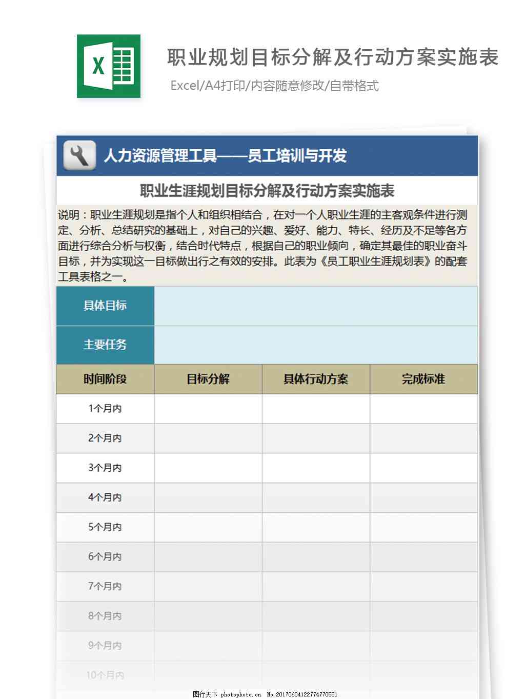 全方位个人成长分析与规划报告模板：涵自我评估、目标设定与行动计划