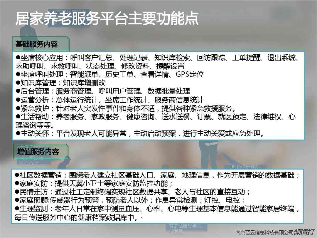 AI居家养老站点业务报告怎么写——全面解读服务方案与运营情况报告