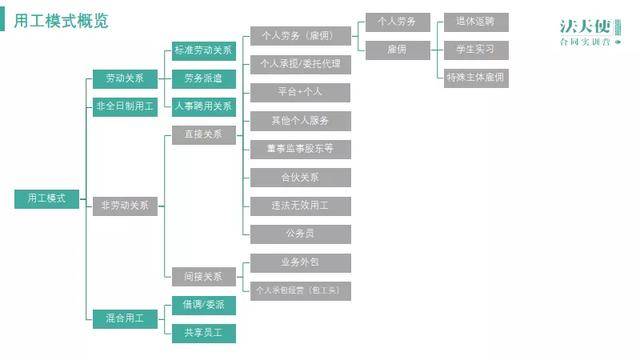 雇佣劳务关系劳动合同关系：区分雇佣、劳务、劳动关系的差异与界定