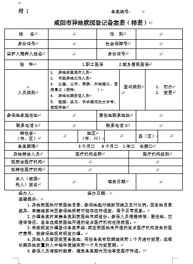 医疗专业人员进修期间请假申请单