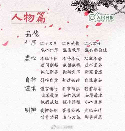 时必备：AI创作精选好词与摘抄集锦