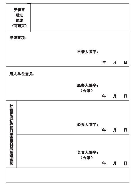 厚街申请认定工伤