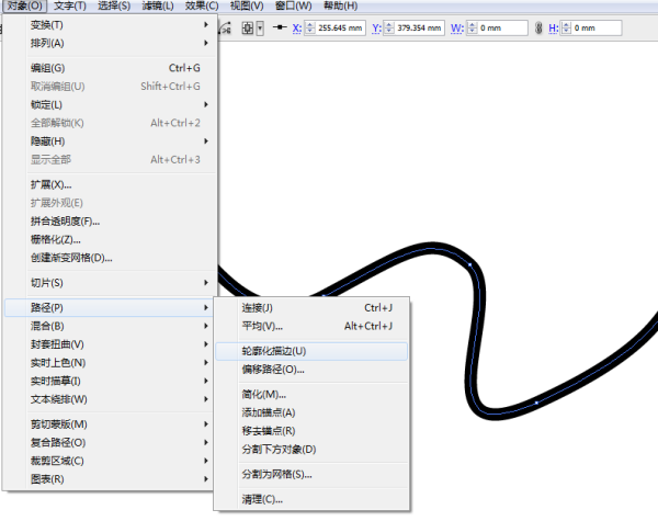 'AI描边处理中缩小为何线条不随之变细问题解析'