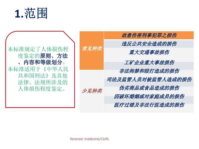 受伤人员的伤情判断：标准、依据及方法评析