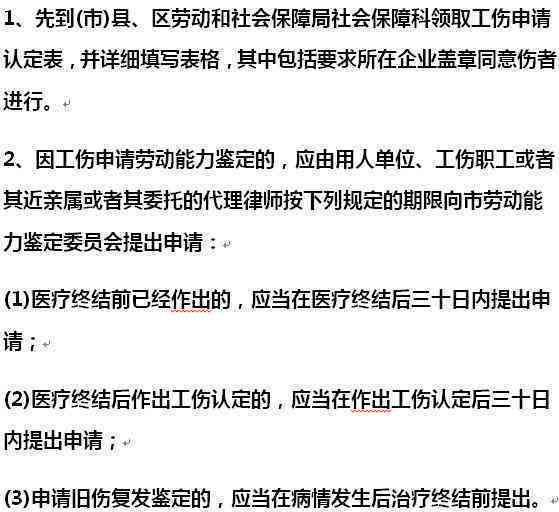 工伤认定与伤残赔偿全解析：受伤后多久申请、流程及赔偿标准一览