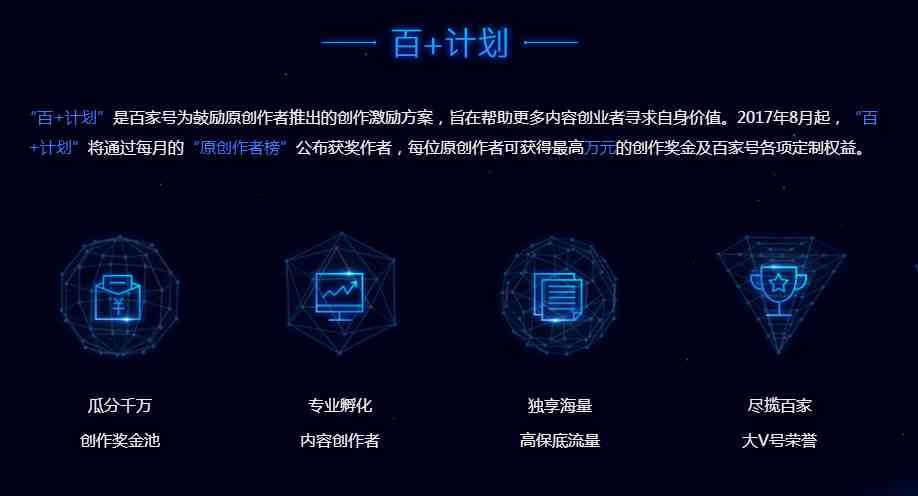 百家号ai创作计划入口官网