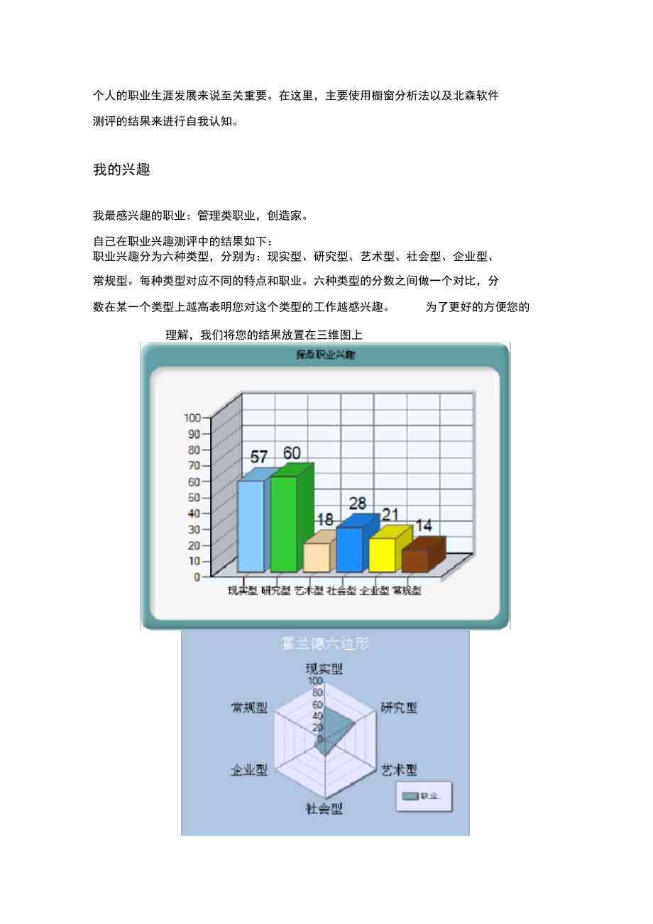 职业生涯规划与成长发展综合报告