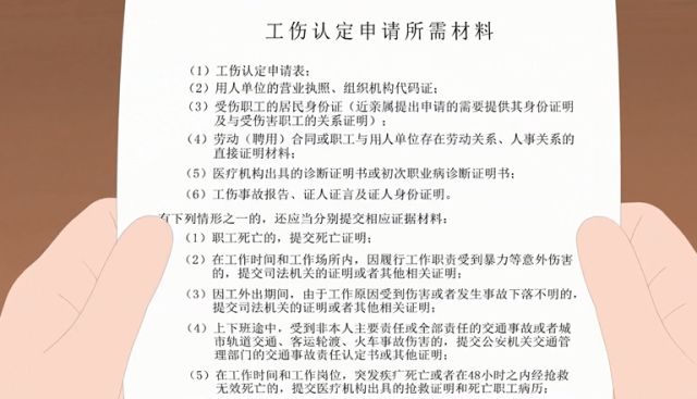 工伤认定流程：如何在工厂办理工伤证明手续