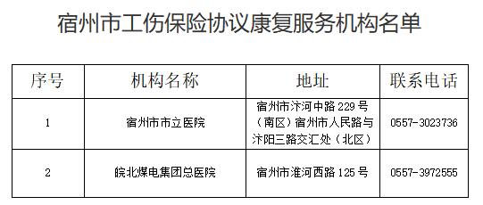 安徽省宿州市县认定工伤