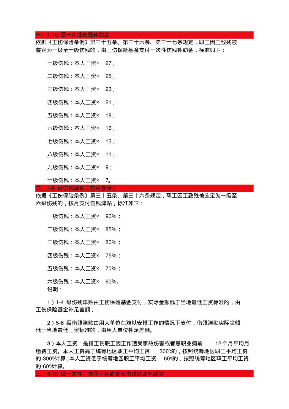 工地工伤赔偿标准与计算方法解析