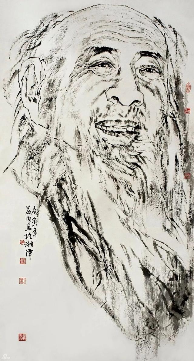 中国水墨人物画佳作：详析入选美术展览的杰作及其艺术价值