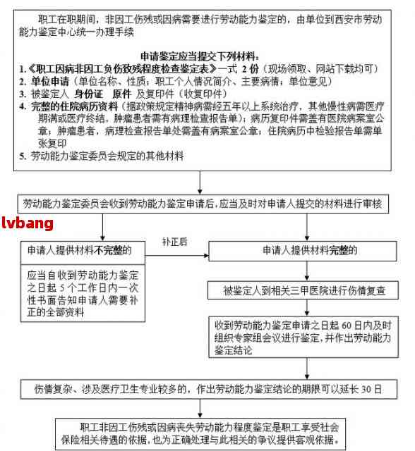 工伤残疾鉴定申请流程详解：步骤指南与必备材料