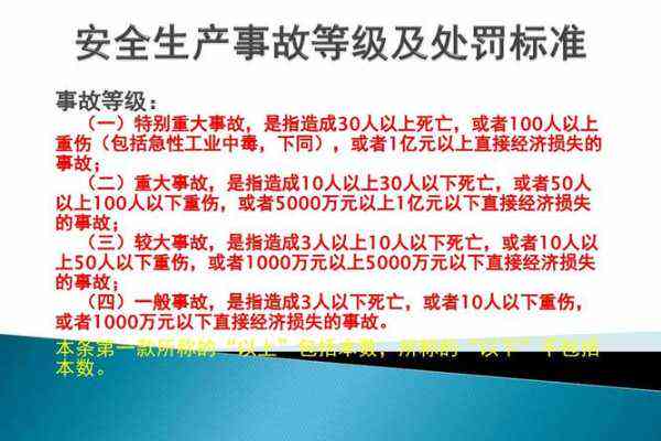 生产事故判定标准：法律规定、最新标准及判定细则