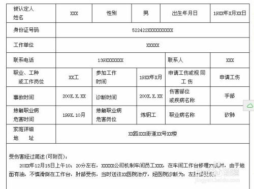 工伤认定申请：具体向哪个部门提交工伤认定申请？