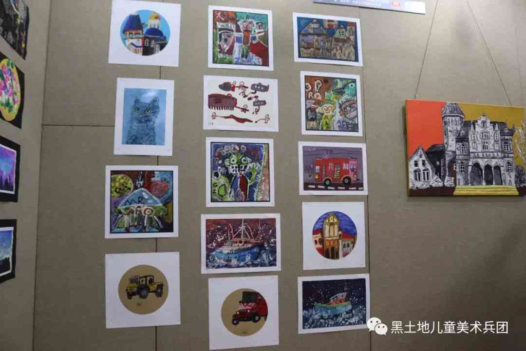 水粉画展：第九届展览展示精选作品及展板欣