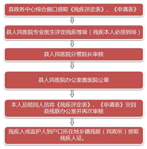 '如何依据疾病致残情况办理残疾评定申请流程'