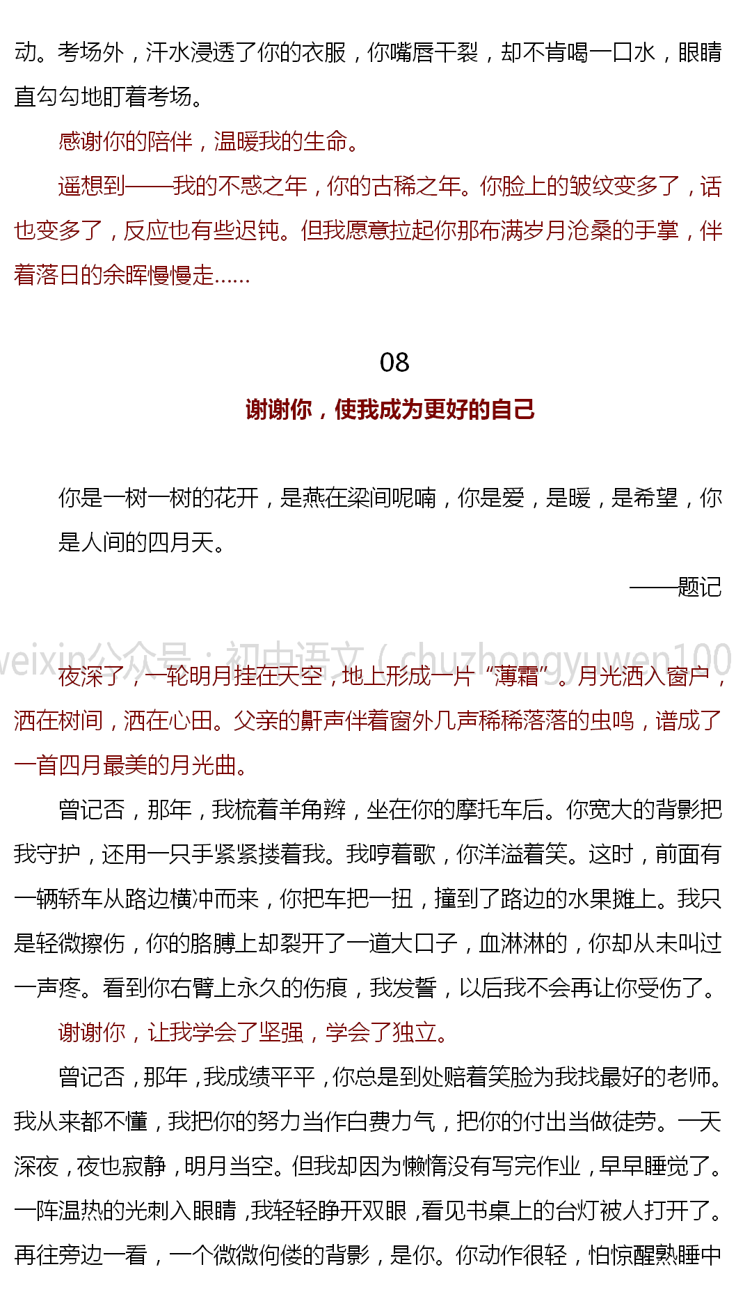 全网精选作文汇编：覆各类作文题材与技巧，助力学生写作能力提升