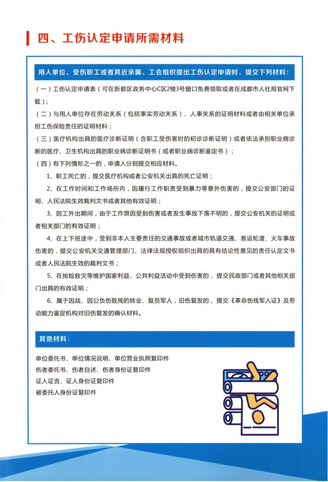 福州怎么认定工伤的流程