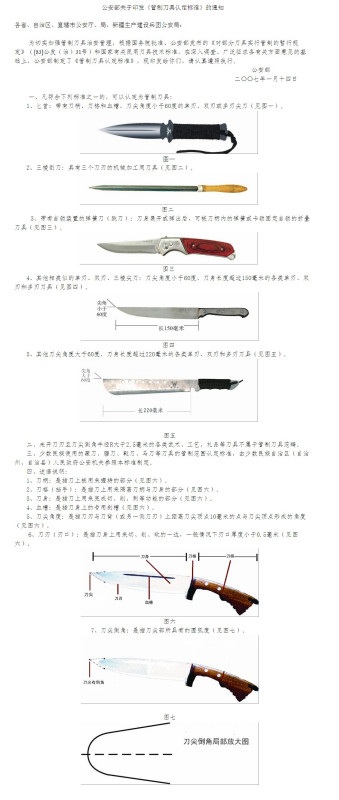 管制刀具携带的法律责任与处罚规定详解