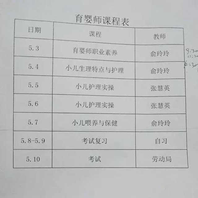 育婴员等级划分：最新标准与划分表详解