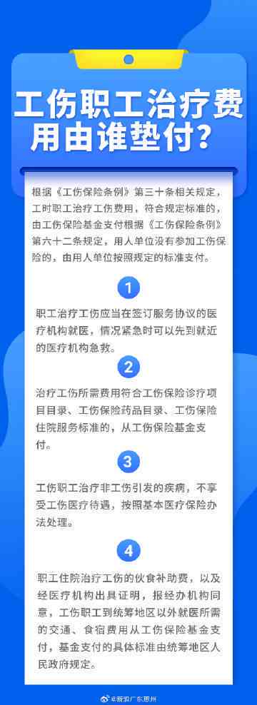 认定工伤医药费垫付问题