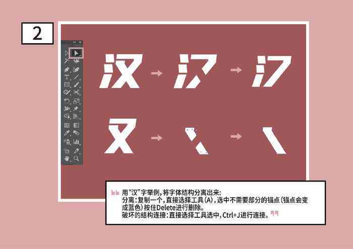 ai字体设计实践总结报告