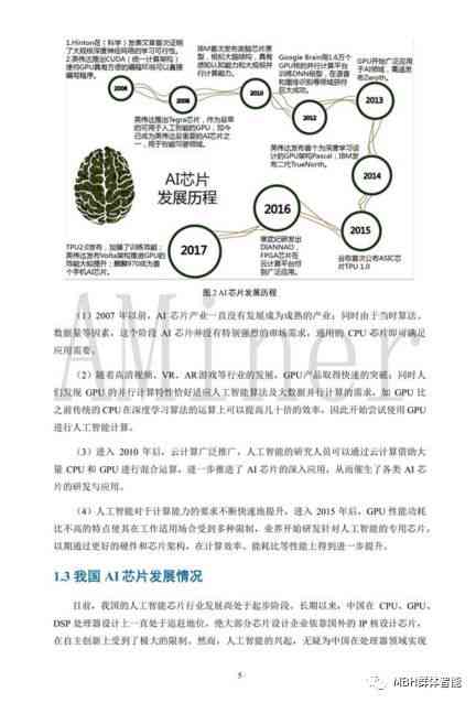 ai芯片研发成果报告